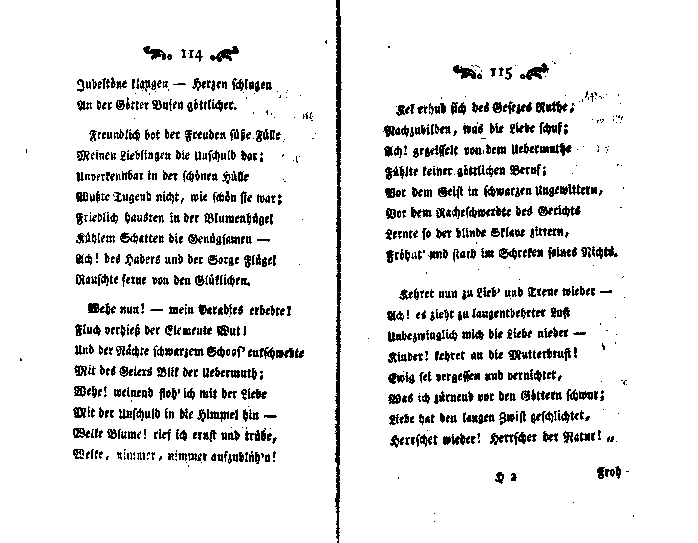 staeudlin musenalmanach 1792 - p 114/115