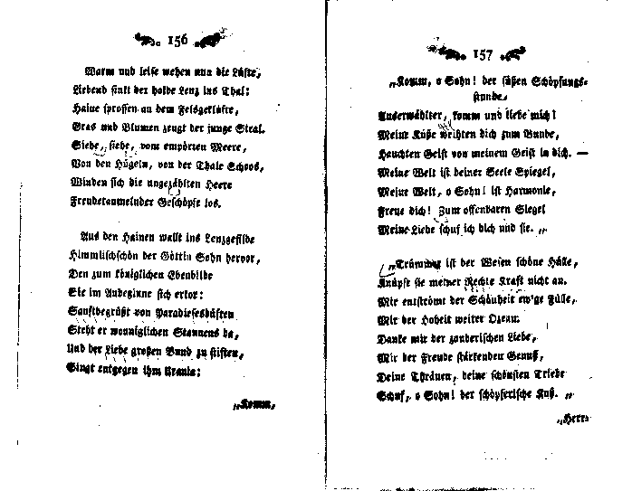 staeudlin musenalmanach 1792 - p 156/157
