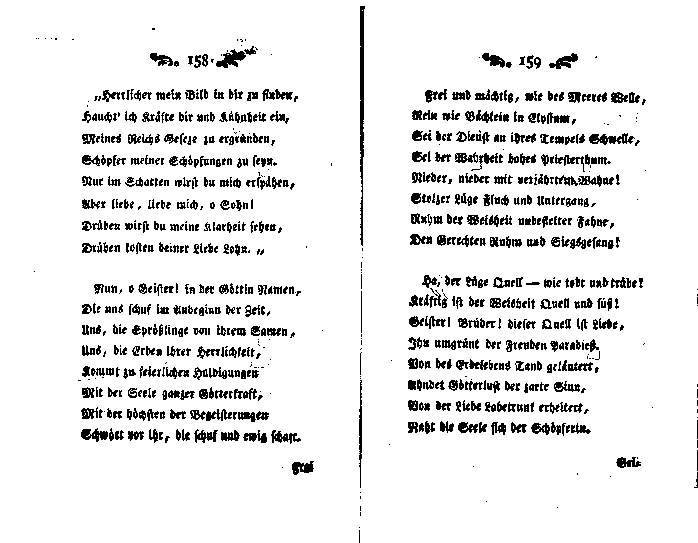 staeudlin musenalmanach 1792 - p 158/159