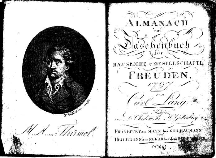 carl lang almanach 1797 - bandtitel 1