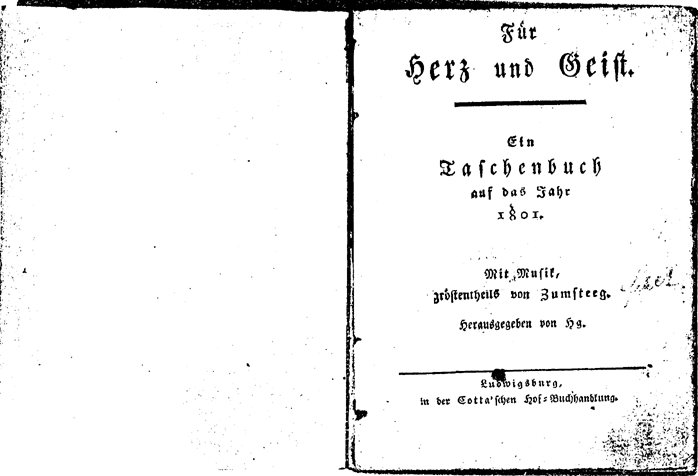 fuer herz und geist 1801 - bandtitel