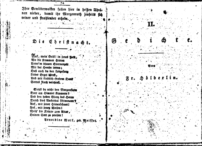 wilmans taschenbuch 1805 - abteilungstitel