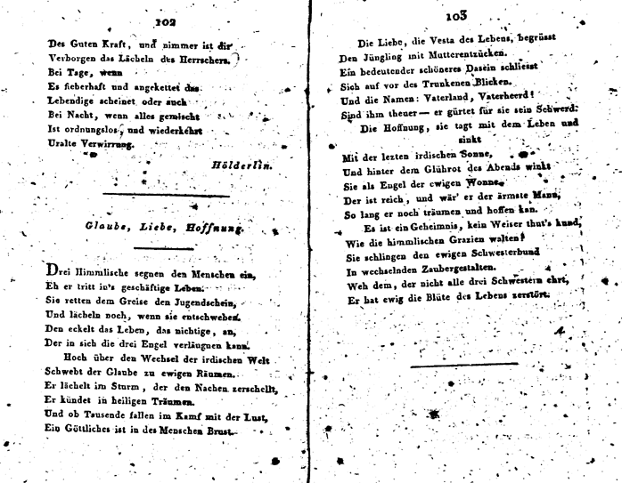 seckendorf musenalmanach 1808 - p 102/103