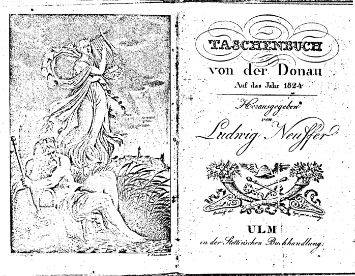 neuffer taschenbuch 1824 - bandtitel