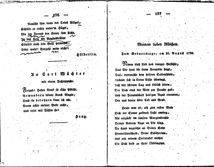 neuffer taschenbuch 1824 - p 196/197